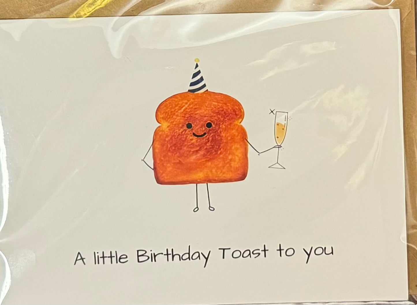 “A Birthday Toast” Card