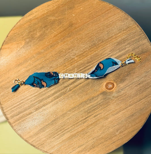 Frayed Chanticleer Handcrafted Bracelet