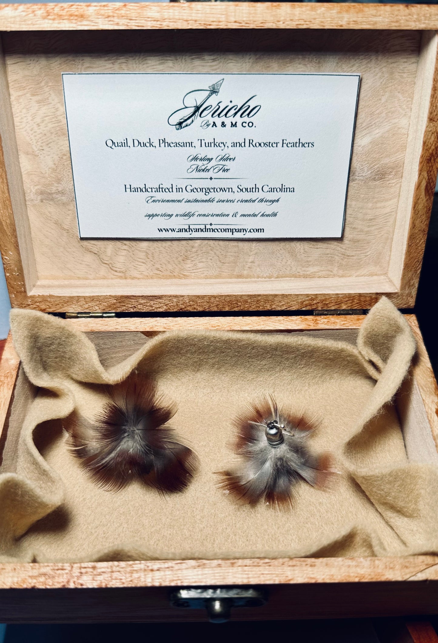 "Flocked" Earrings