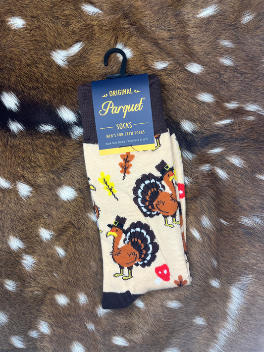 “Thanksgiving Turkey” Socks