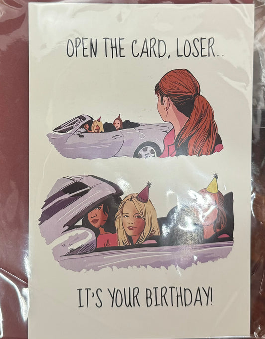 Mean Girls Themed Birthday Card