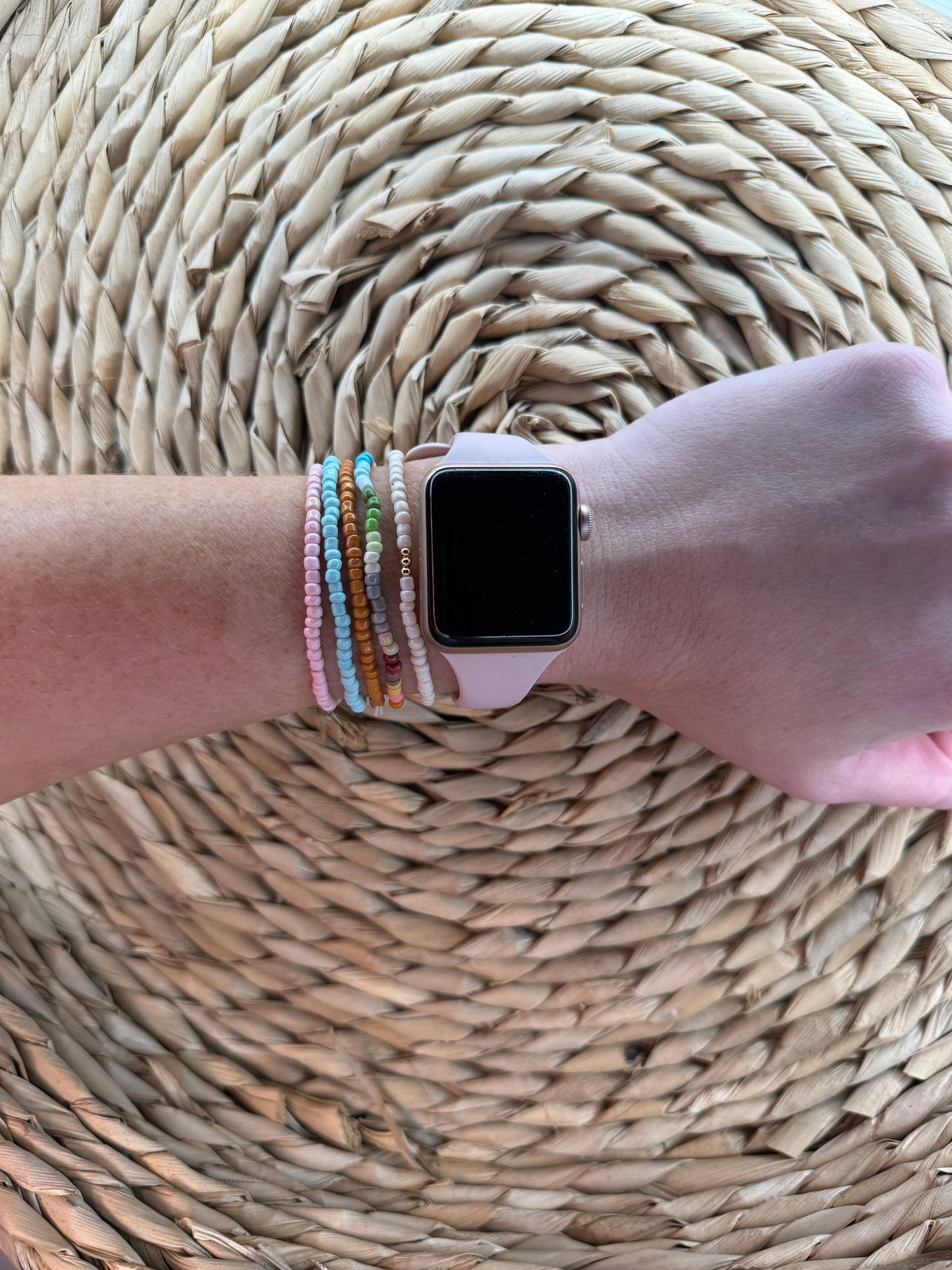 "The Stackes" BB Seed Bracelets