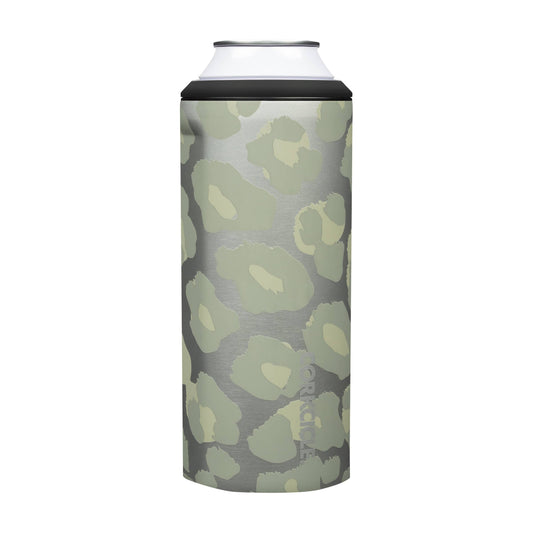 Slim Can Cooler - Snow Leopard