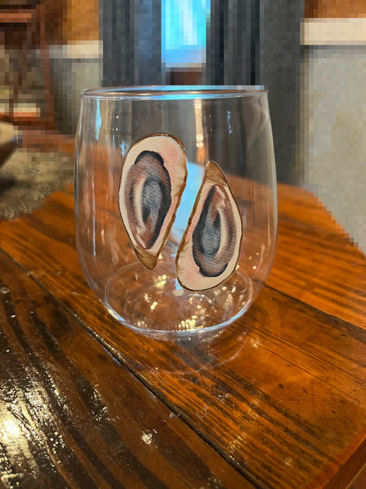 “The Inlet” Stemless Tossware