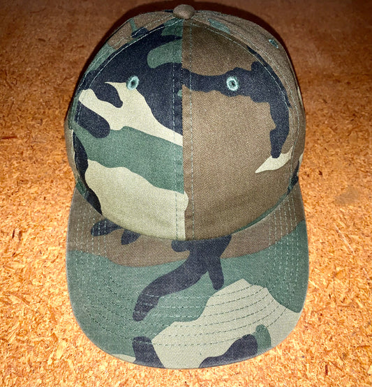 Authentic Camo Baseball Cap