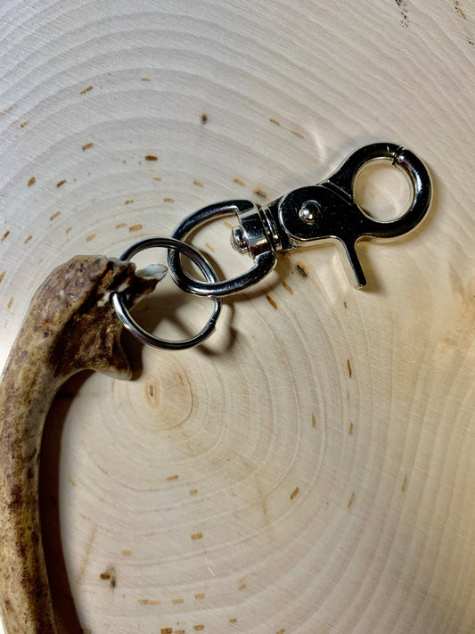 "Find Your Way Into The Woods" Key Chain