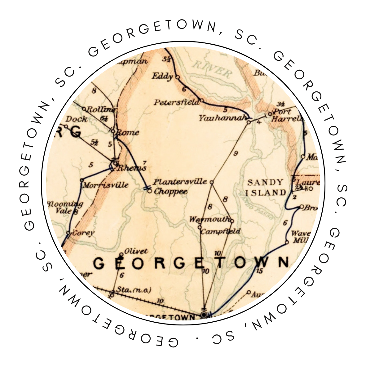 “Mapped Out” Sticker