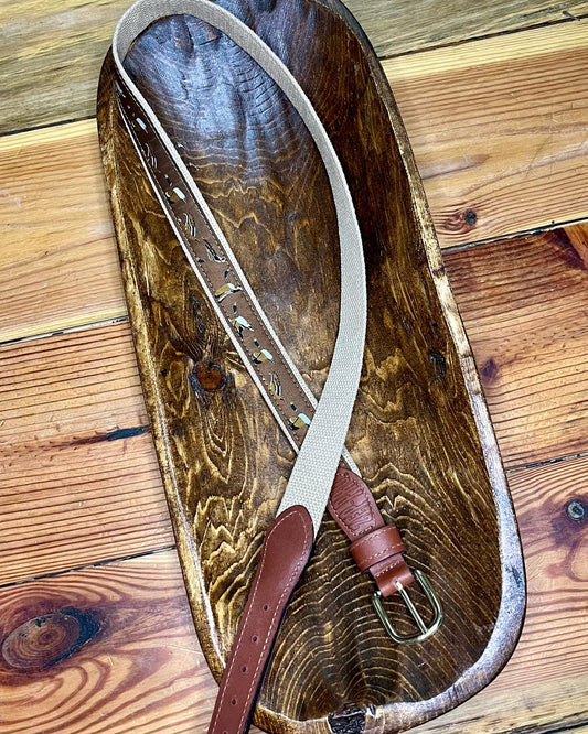 The "Duck Blind" Men's Belt