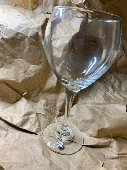 Wine Glass Charm