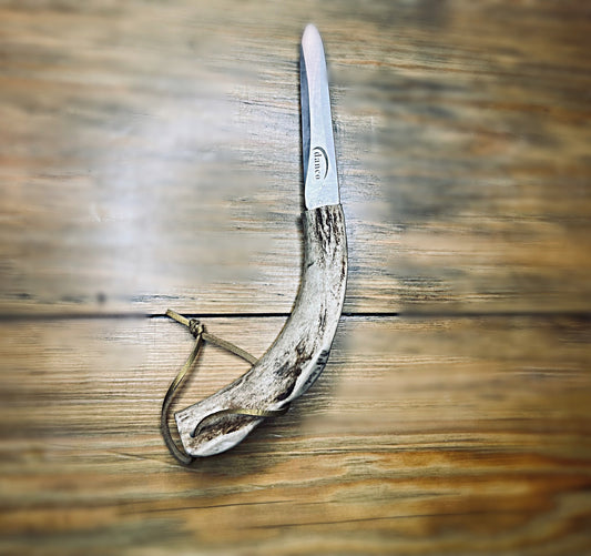 "Antler Shucker" Handmade Oyster Knife