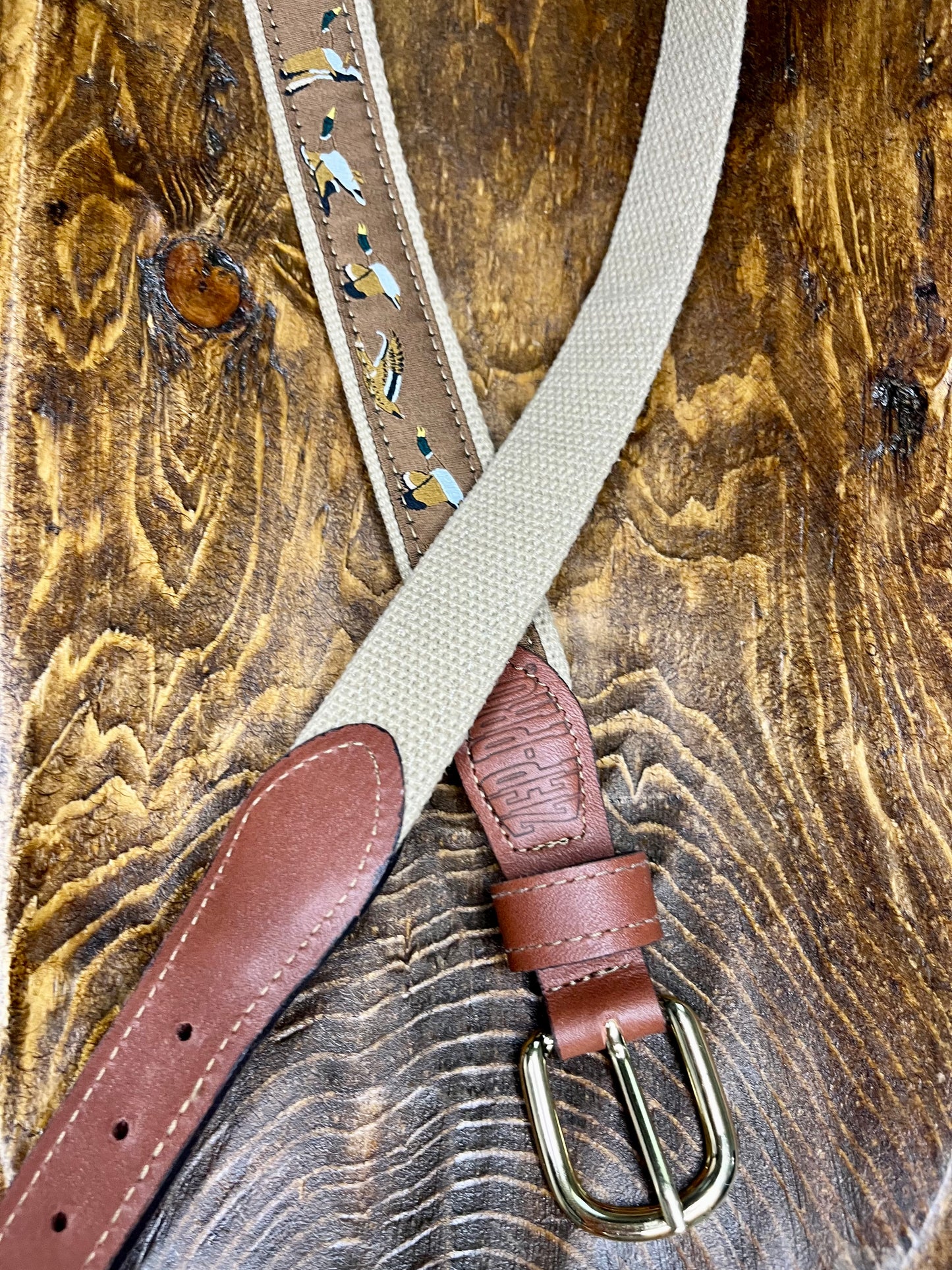 The "Duck Blind" Men's Belt