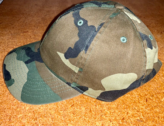 Authentic Camo Baseball Cap