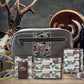 Buck Men's Secretary Old School Camo Leather Wallet