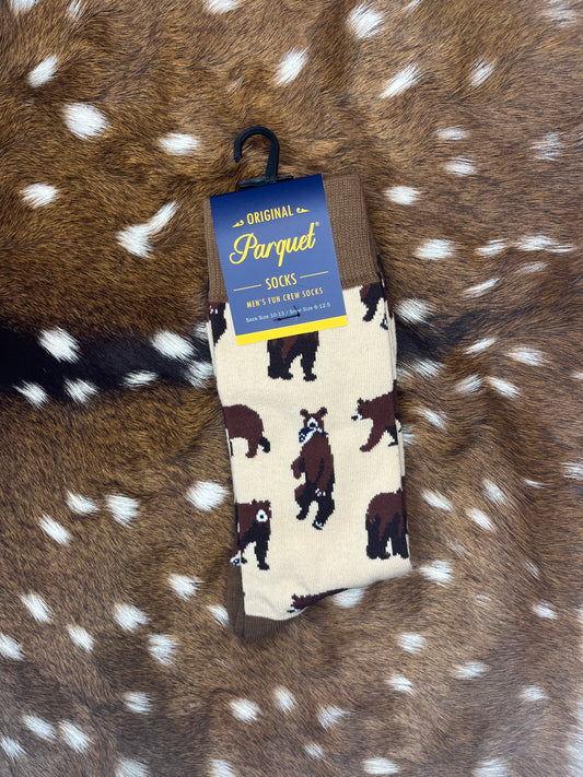 “Grizzly Bear” Socks