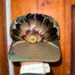 "Flown Out" Feathered Fitted Cap - Women's