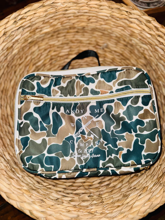 Insulated Old School Camo Lunch Box