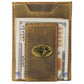 Mallard Vintage Tan Leather Magnetic Front Pocket Wallet