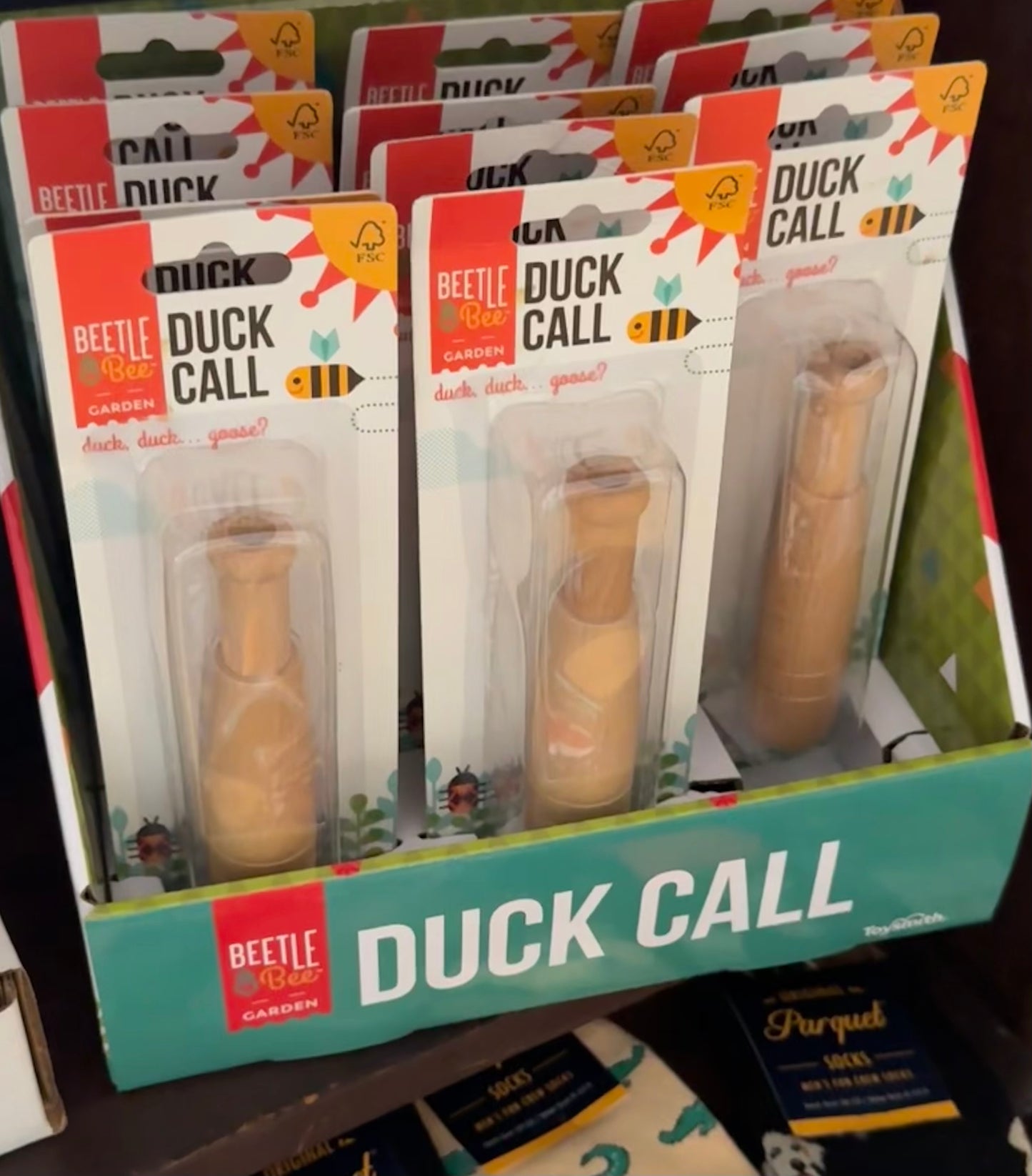 Beetle Bee Duck Calls