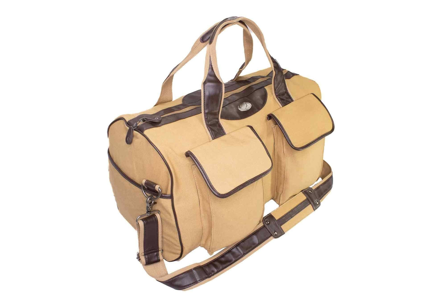 Cotton Boll Canvas Weekender Bag