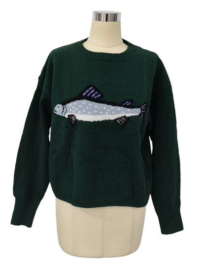 Fisherman’s Daughter Crewneck Knit Sweater