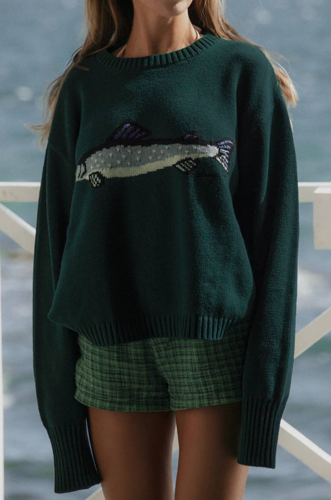 Fisherman’s Daughter Crewneck Knit Sweater