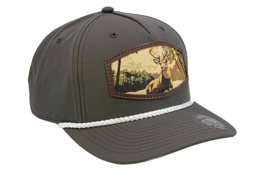 Buck Woven Patch Rope Hat.