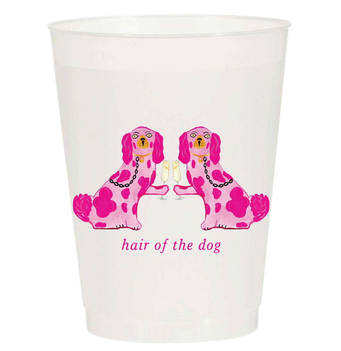 “Hair of The Dog” Frosted Cups