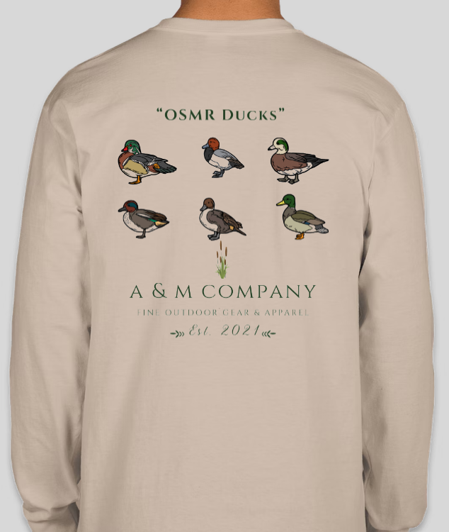 "OSMR Ducks" Long Sleeve Tee