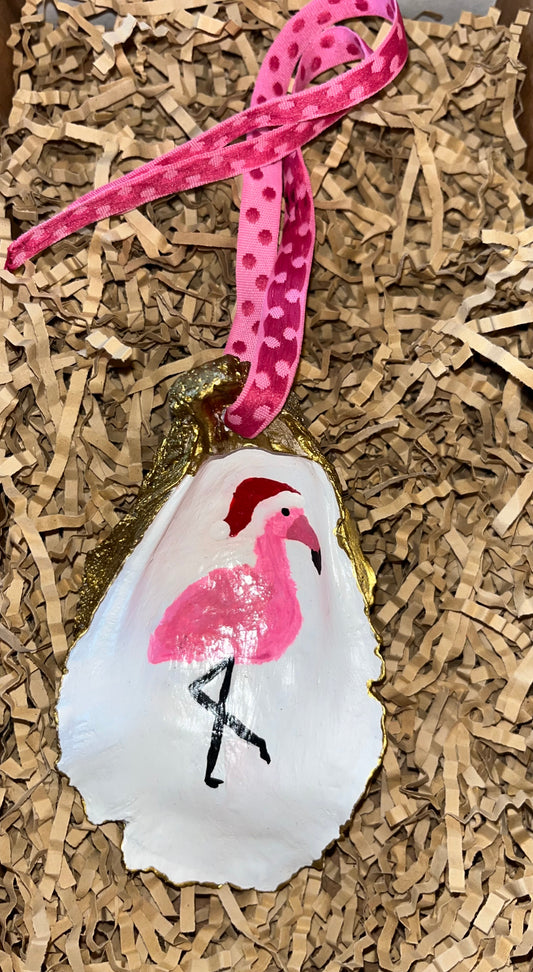 Handcrafted Oyster Shell Ornament