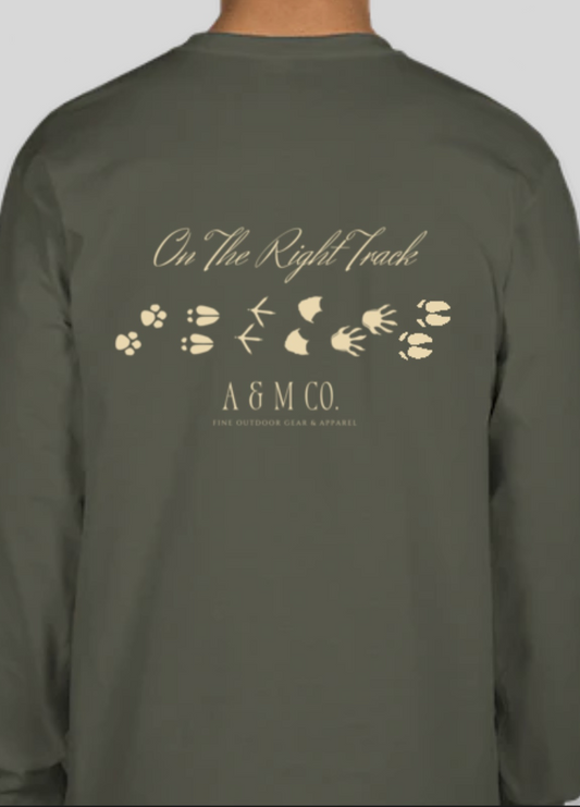 “On The Right Track” Long Sleeve