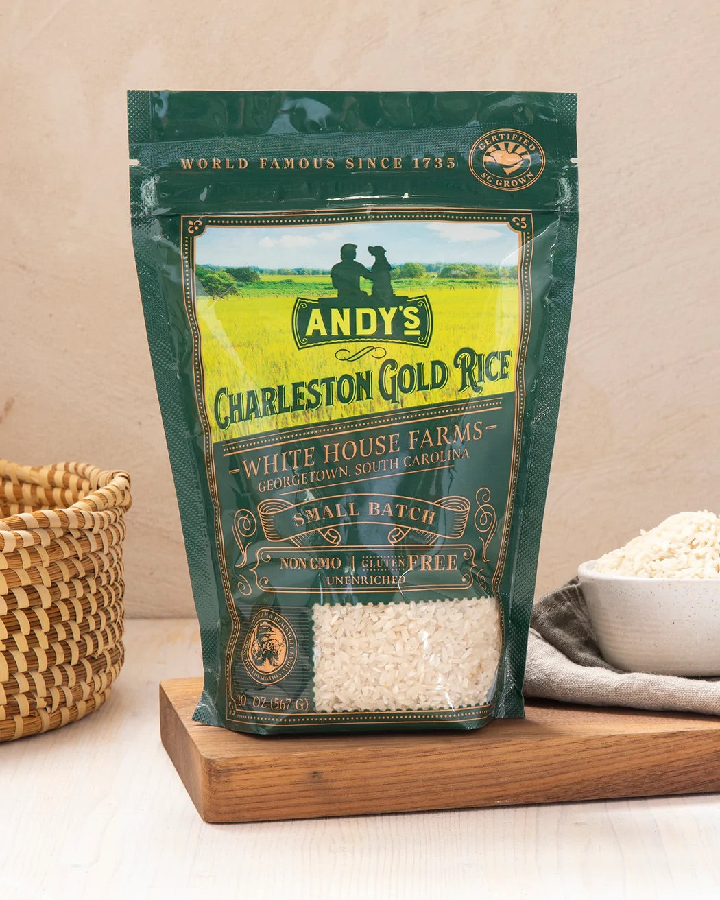 "Andy's" Charleston Gold Rice
